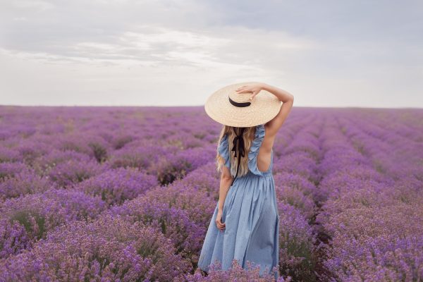 woman-wicker-hat-blue-dress-endless-lavender-field-looking-forward-into-future.jpg